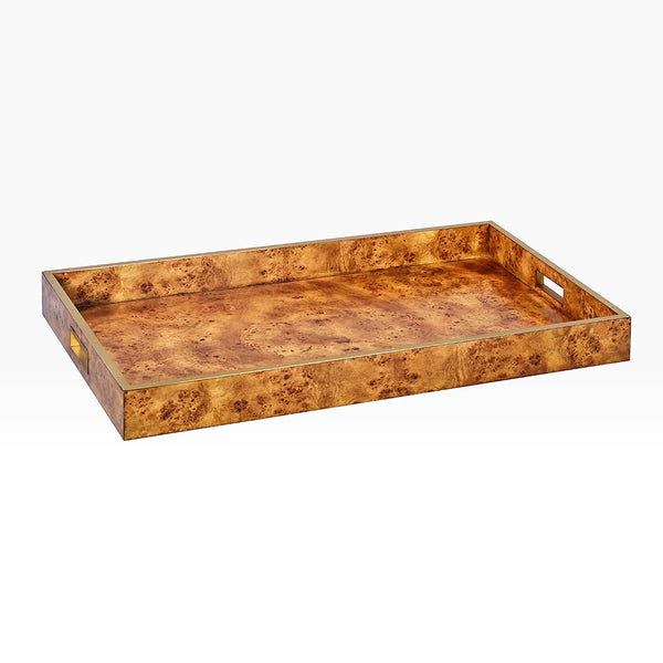 Extra Large Burl Serving Tray 2 Finishes Avail MAKENZIE BAILEY