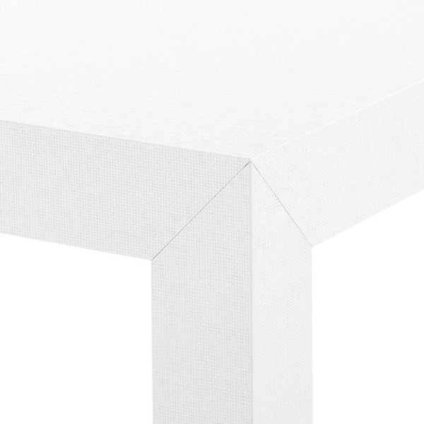 Lacquered Grasscloth Game Table MAKENZIE BAILEY