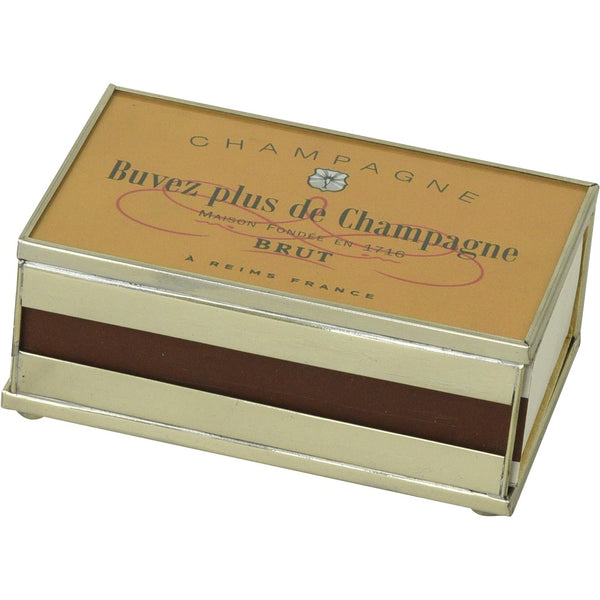 Orange Champagne Brut Matchbox Cover