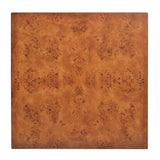 Parson Dark Burl Wood Side Table