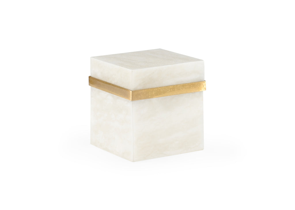 Marble Square Jewel Box