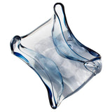 Sea Blue Art Glass Sculpture