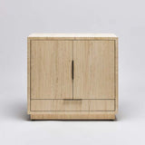 Hand Woven Bar Cabinet Natural