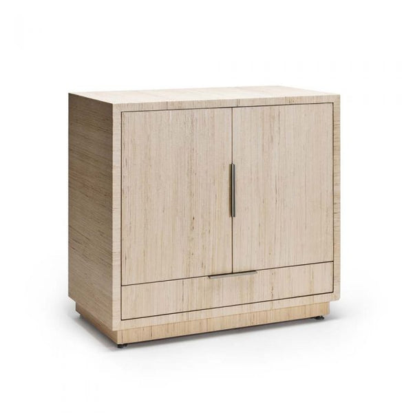 Hand Woven Bar Cabinet Natural