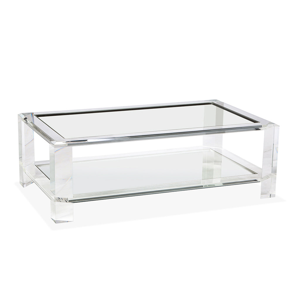Surrey Acrylic Rectangle Cocktail Table