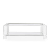 Surrey Acrylic Rectangle Cocktail Table