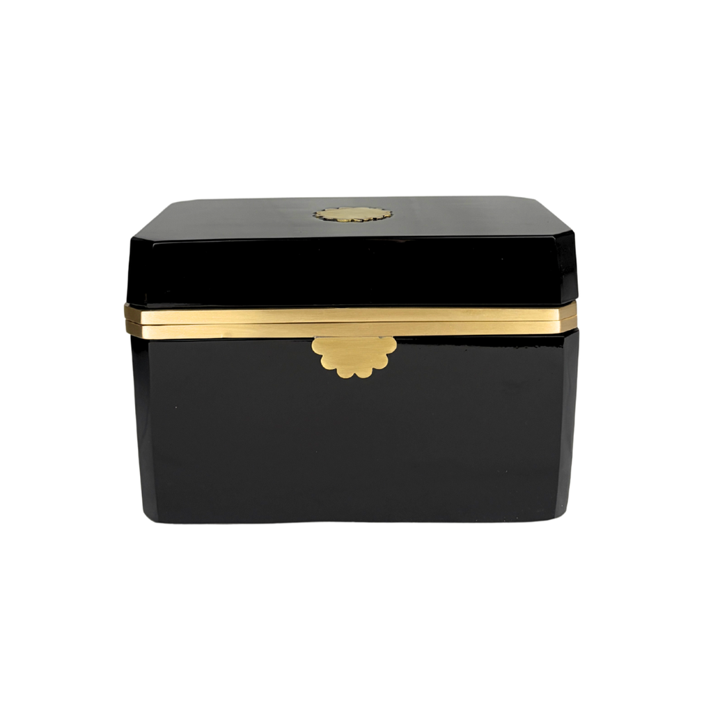 Tate Black Glass and Brass Box Pre Order