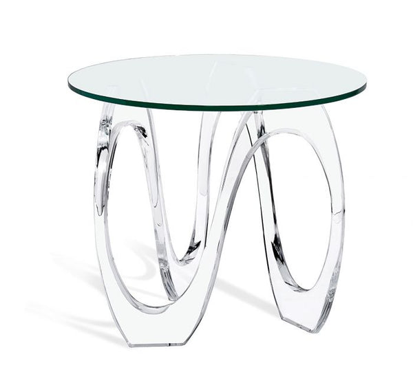Wave Acrylic Side Table