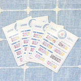 First Lines Simplified Mahjong Line Cards For Beginners