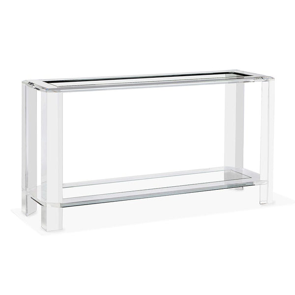 Grand Acrylic Console Table