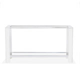 Grand Acrylic Console Table