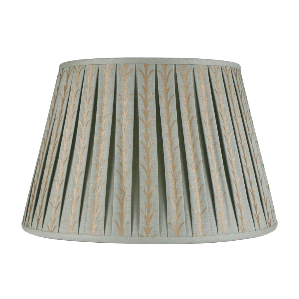 Acanthus Leaf Shade Green and Gold