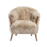 Sheepskin Chair Ivory or Taupe