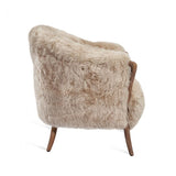 Sheepskin Chair Ivory or Taupe