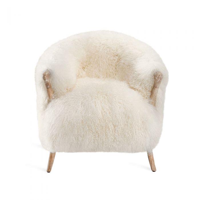 Sheepskin Chair Ivory or Taupe