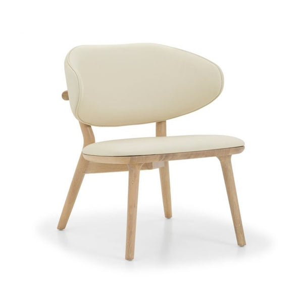 Mid Century Saddle Leather Lounge Chair