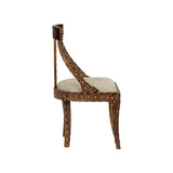 Bone Inlay Accent Chair