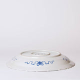 Blue and White Porcelain Bird and Flower Platter