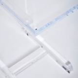 Acrylic Hugging Side Table