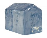 Adobe Resin Sculpture Amber, Blue, or Clear