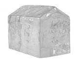Adobe Resin Sculpture Amber, Blue, or Clear