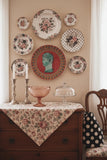 Ginori Inspired Poseidon's Journey Terracotta & Gold Classical Bust Decorative Ceramic Plate