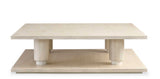 Double Tiered Cocktail Table XL Square