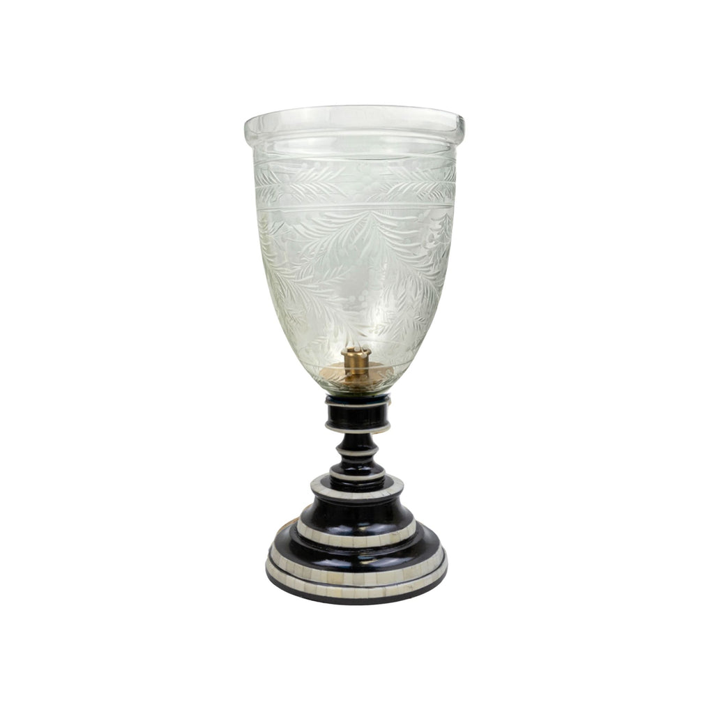 James Hurricane Black and Clear Etched
