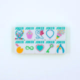 Crystal Confetti Lemon-Lime Mahjong with A Sprinkle of Color and Joy