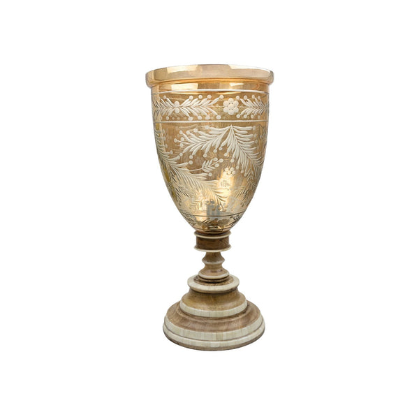 James Hurricane Oak and Gold Etched