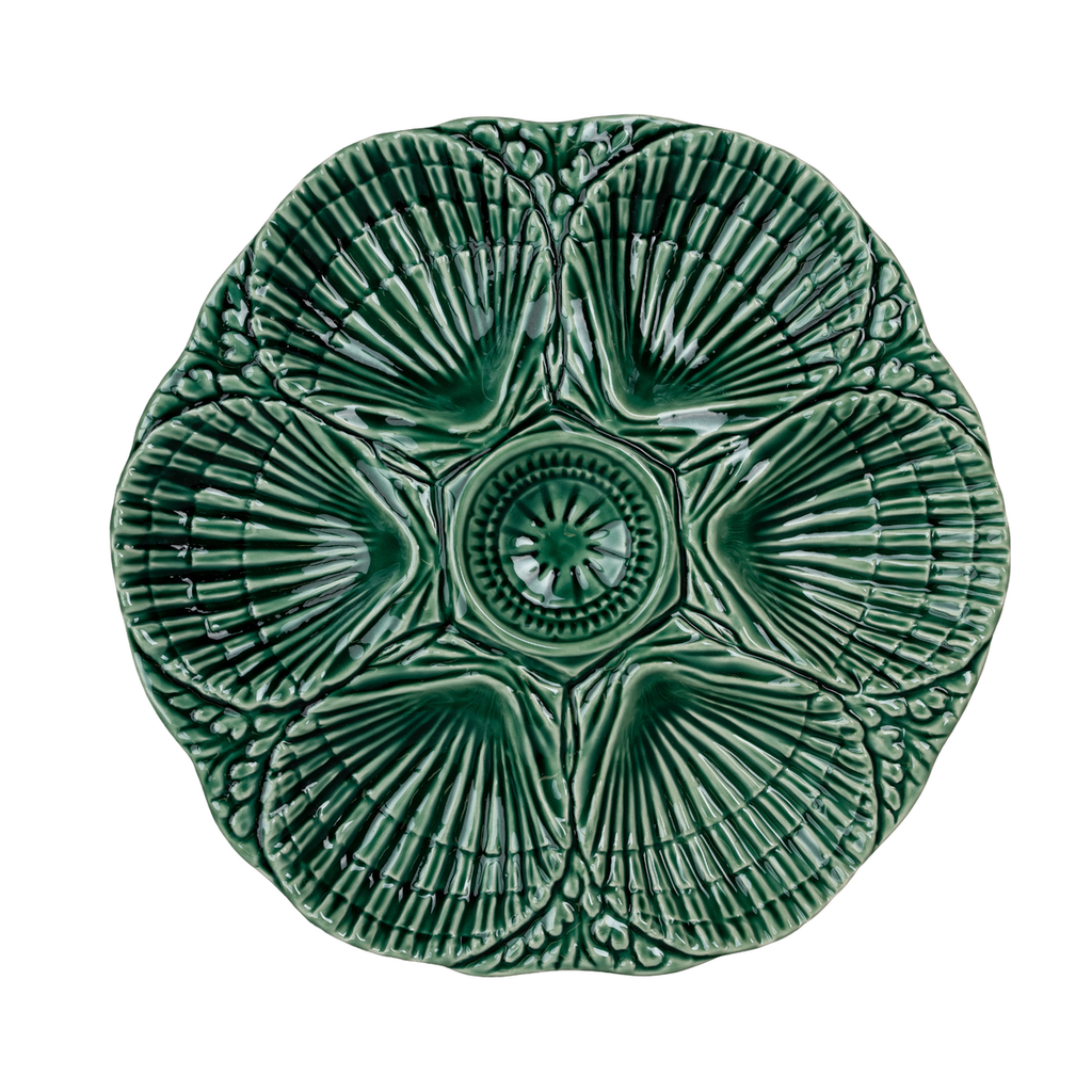Green Oyster Plate
