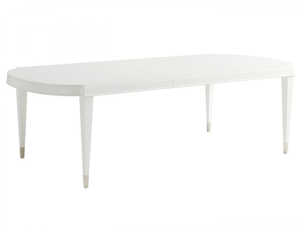 Poppy Hills White Mahogany Rectangle Extension Table