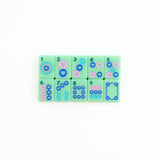 Mini Travel Anywhere Mahjong Series Pink or Green
