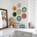 Ginori Inspired Poseidon's Journey Blue Scallop Shell Decorative Ceramic Plate
