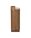 The Delphine Rattan Bar Cabinet