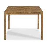 Olive Ash Burl Game Table with Drink Drawers Pre Order Late June