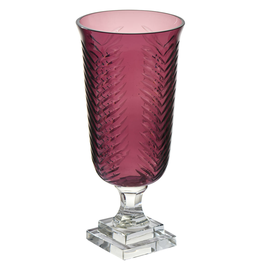 The Amethyst Glass Hurricane