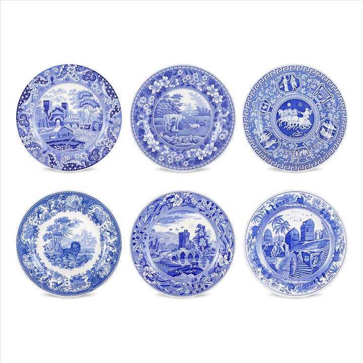 Blue Room Traditions Plates 10.5" S/6