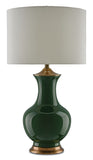 Lily Deep Green Table Lamp