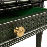 The Everly Green Bamboo Coffee Table.
