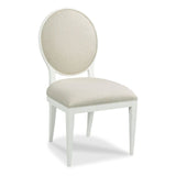 Ovale Side Chair With Optional Fawn Fabric