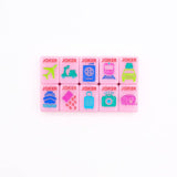 Mini Travel Anywhere Mahjong Series Pink or Green