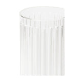 Fluted Acrylic Pedestal
