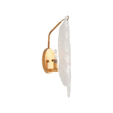 Murano Inspired Leaf Glass Sconce