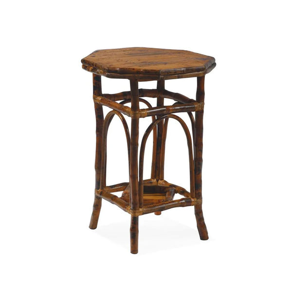 The Strand Octagon Antique Tortoise Side Table