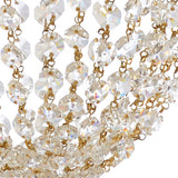 Venetian Gold and Crystal Pendant
