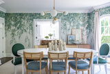 Cane and Cerused Oak Dining Chair