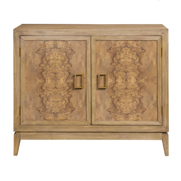 Ash Burl Bleach Cabinet