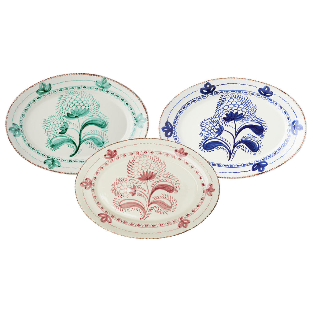 Talevera Set of 3 Platters