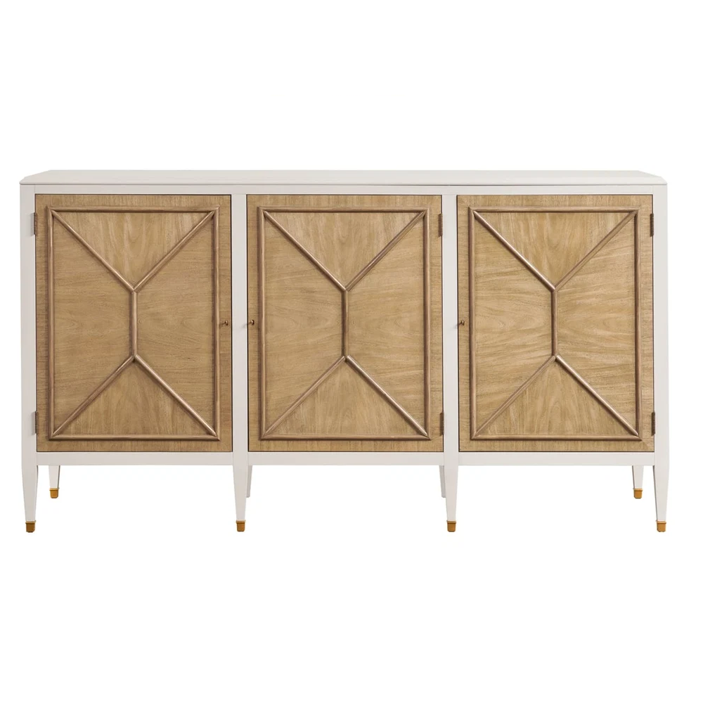 British Cabinet, Bleach & White Lacquer